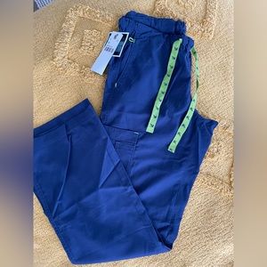Med Couture navy blue scrub pants. Never worn!  NEW!